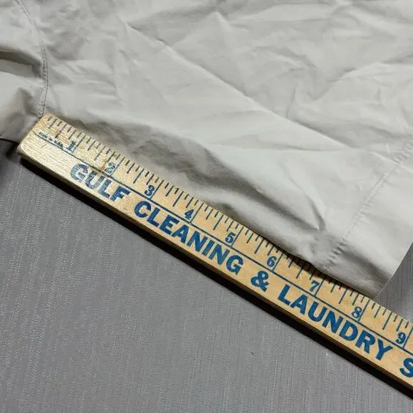 Nike Sport Essentials Mens Small Woven Utility Shorts Beige Khaki Cargo 8 in - Picture 8 of 9